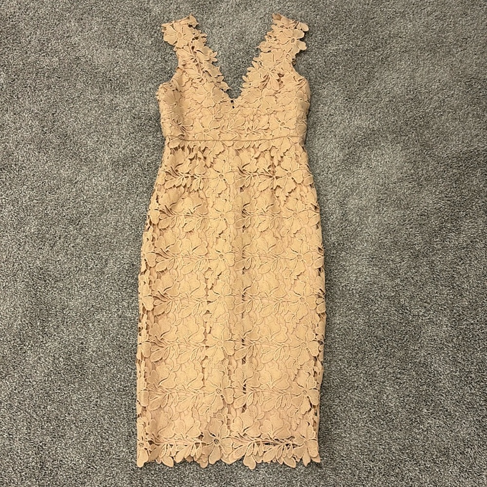 Bardot Lace Floral Dress